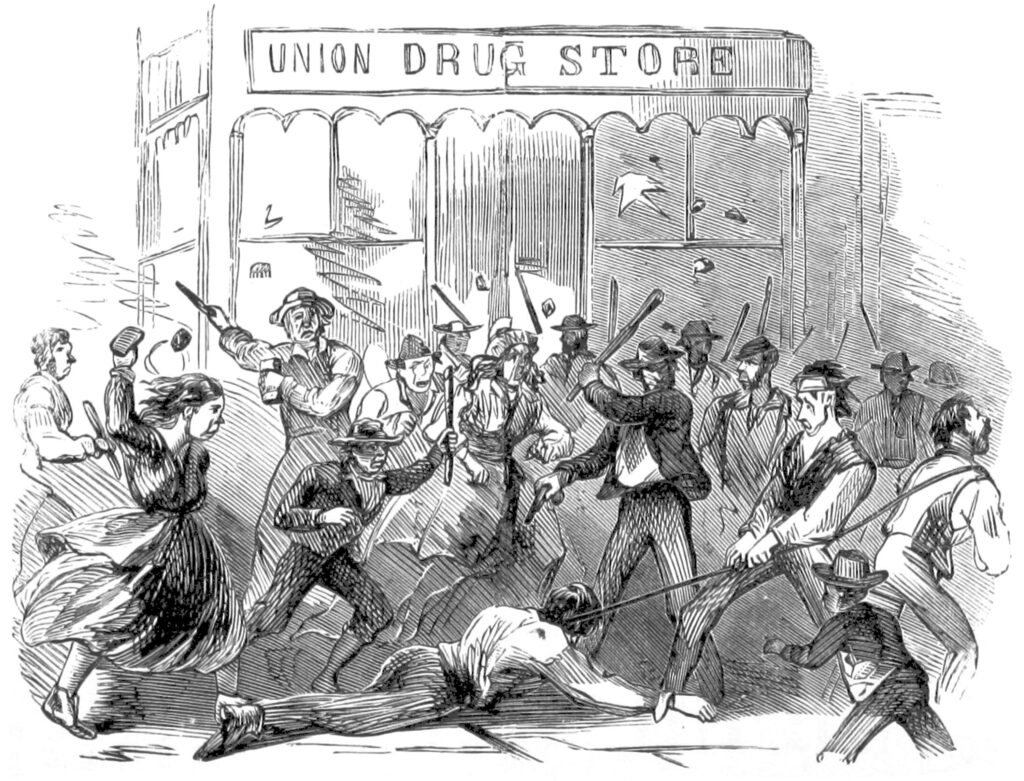 Death of Colonel O’Brien in front of drug store