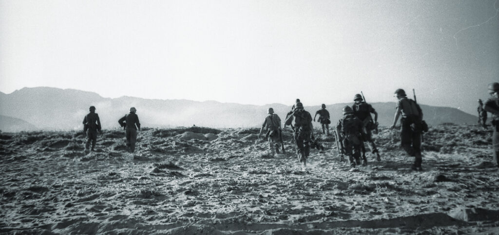 Photo of Germans landing on Kos.
