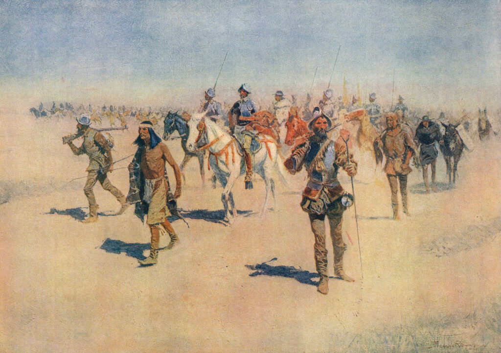 Spanish expedition under Francisco Vásquez de Coronado