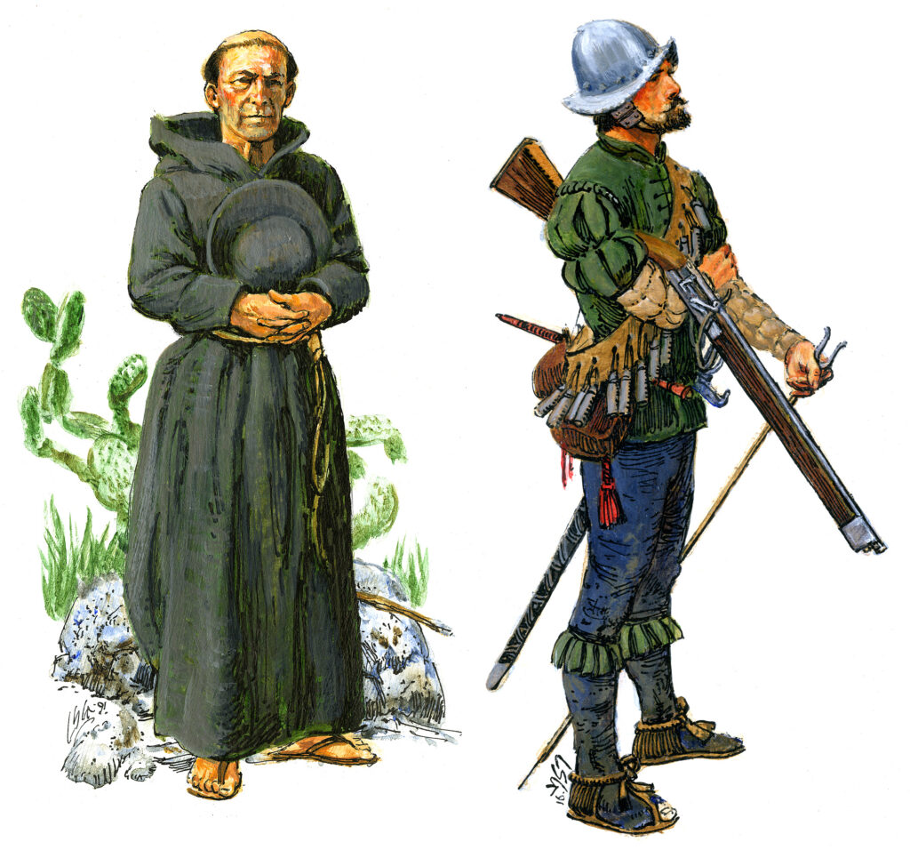 Spanish friar and soldier