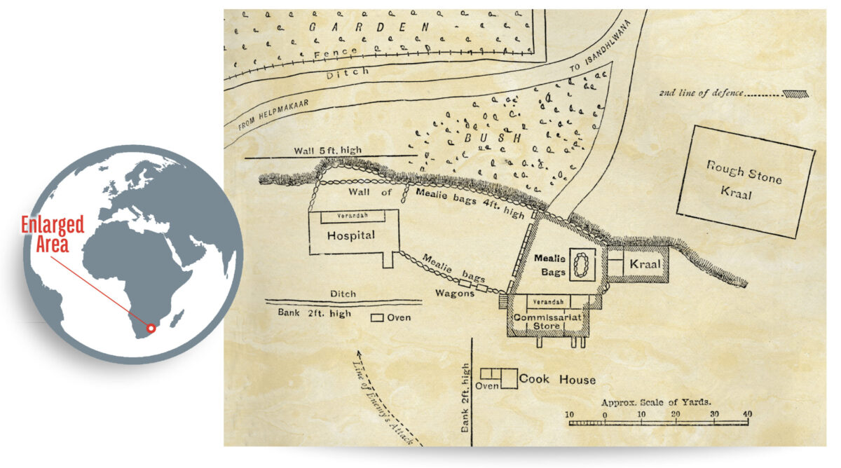 At Rorke's Drift, 150 Men Were Left Behind To Face Thousands Of Warriors