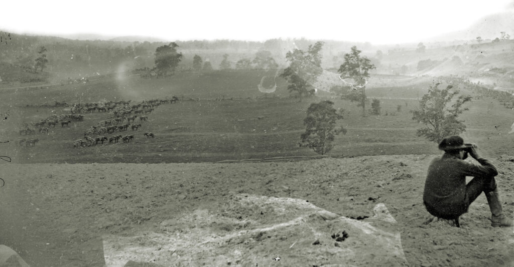 Viewing the Antietam battlefield