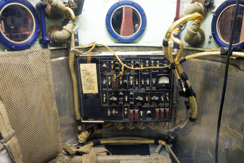 project-manhigh-cockpit-panel