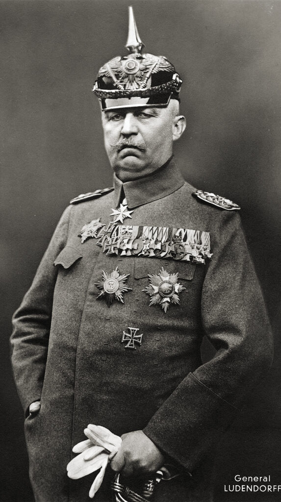 Photo of Erich Ludendorff.