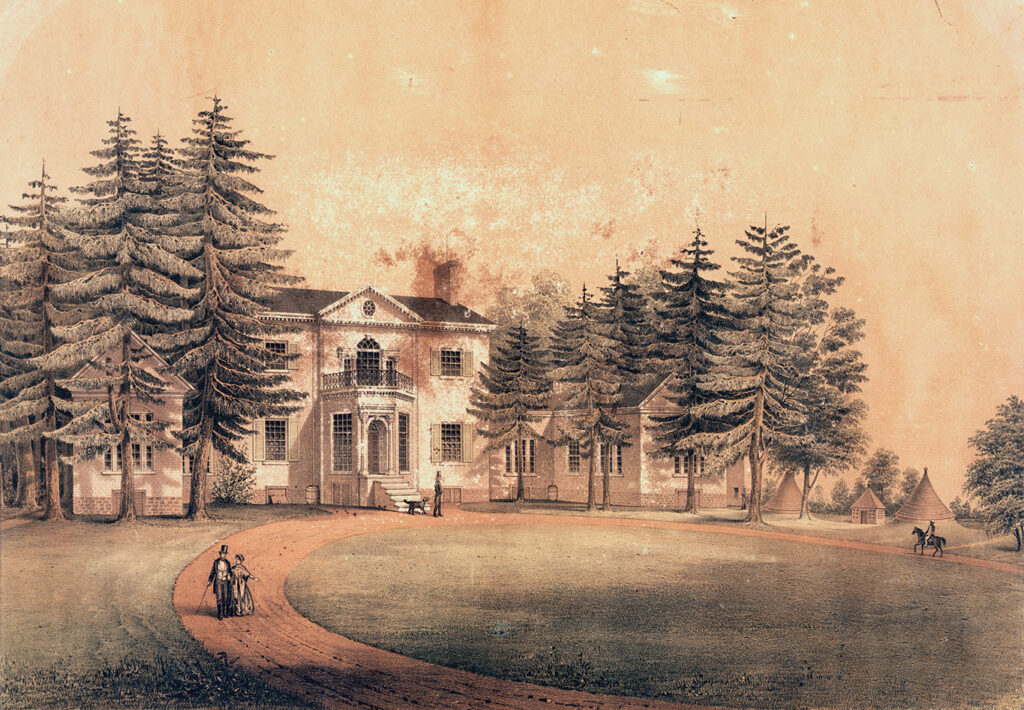 Painting of Henry Clay's estate in Ashland, outside of Lexington, Ky.