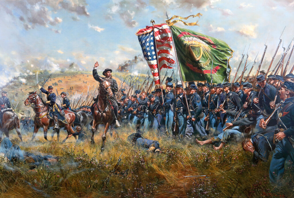 Irish Brigade at Antietam