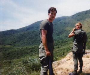 Photo of James Vaughn in Vietnam.