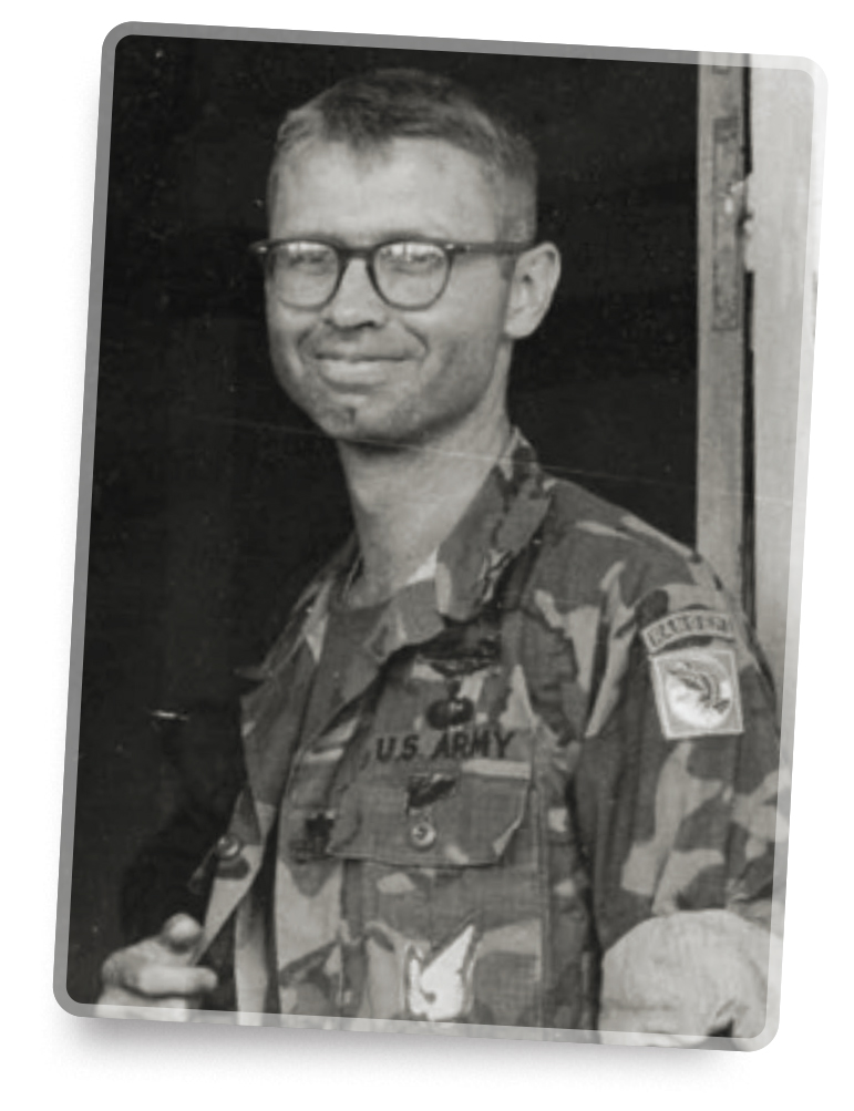 One of the junior officers he shared his wisdom with in Vietnam was the author of this article, John Howard, pictured here as a major assigned as an adviser to the 6th Airborne Battalion, Vietnamese Airborne Division in Quang Tri City in July 1972.