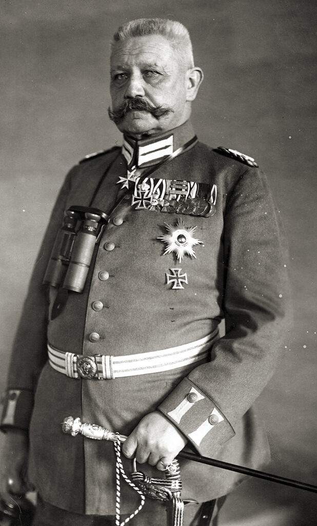 Photo of Paul von Hindenburg.