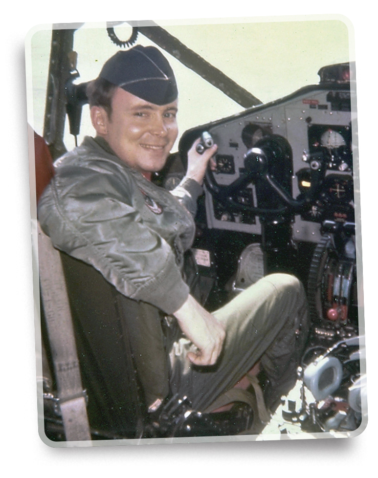 Photo of Capt. Terence Courtney was awarded the Air Force Cross for sacrificing his life during 1972’s Stinger 41 mission.