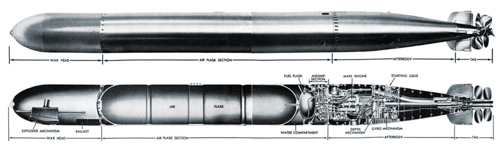 ww2-torpedo-drawing