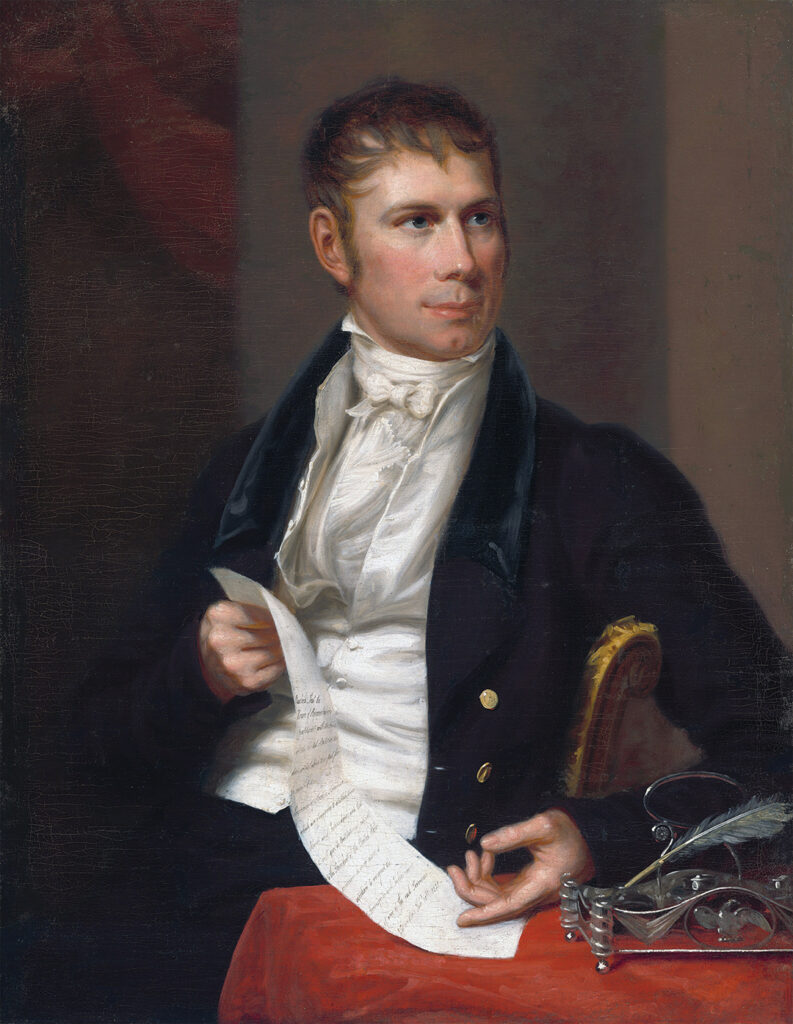 Painting of Henry Clay, 1821. Artist Charles Bird King.
