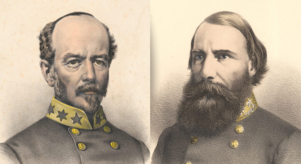 Joe Johnston and James Longstreet