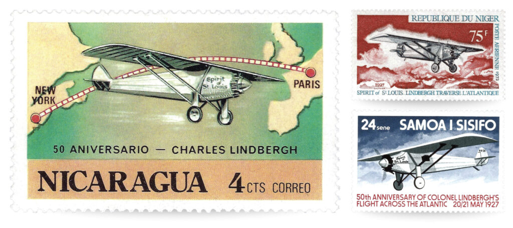 aviation-stamps-lindbergh