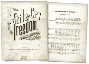 "The Battle-Cry of Freedom" sheet music