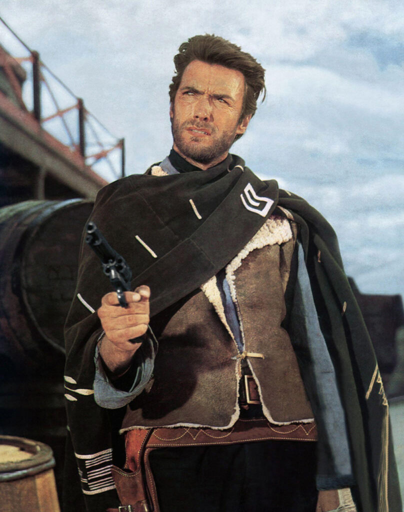 Clint Eastwood in Fistful of Dollars