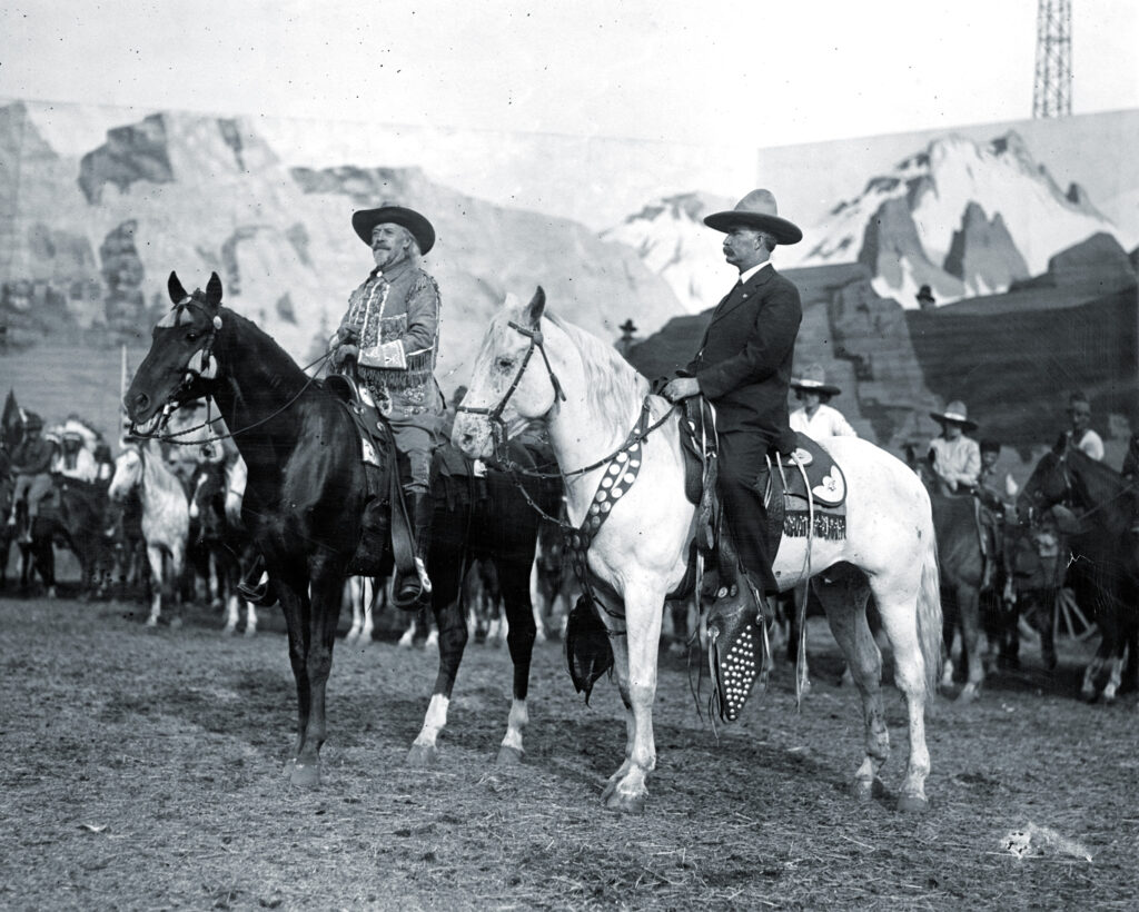 Buffalo Bill Cody and Joe Miller