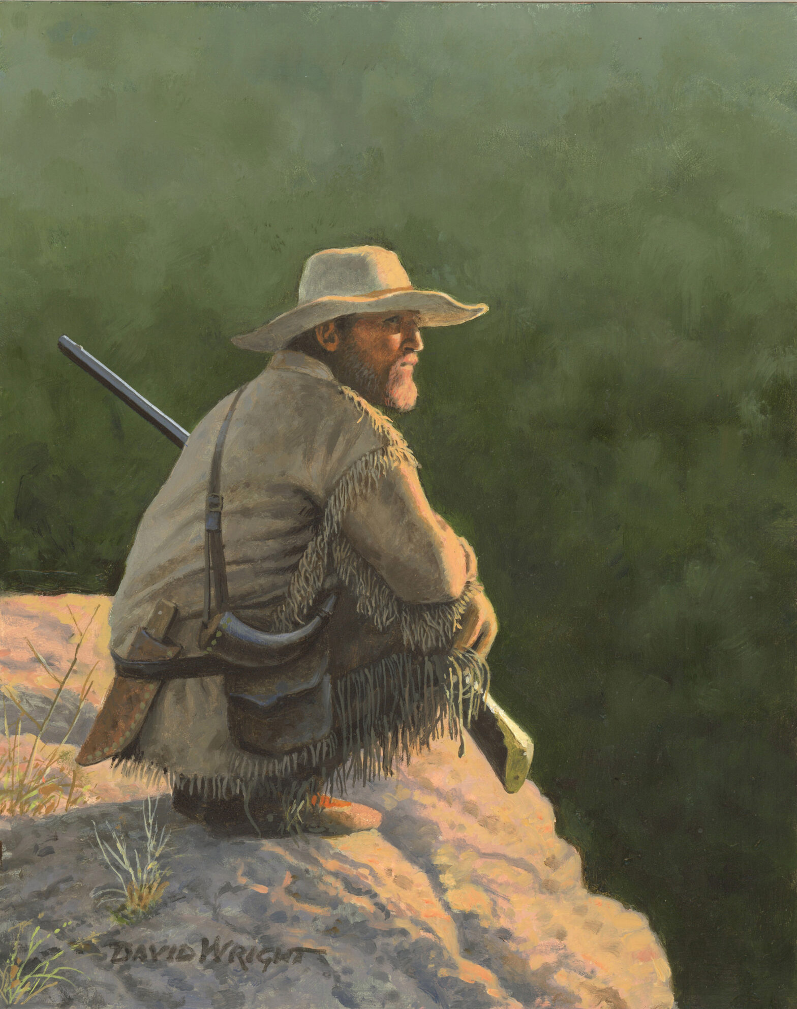 To Depict the Frontier Era with Authenticity, This Artist Walks in the