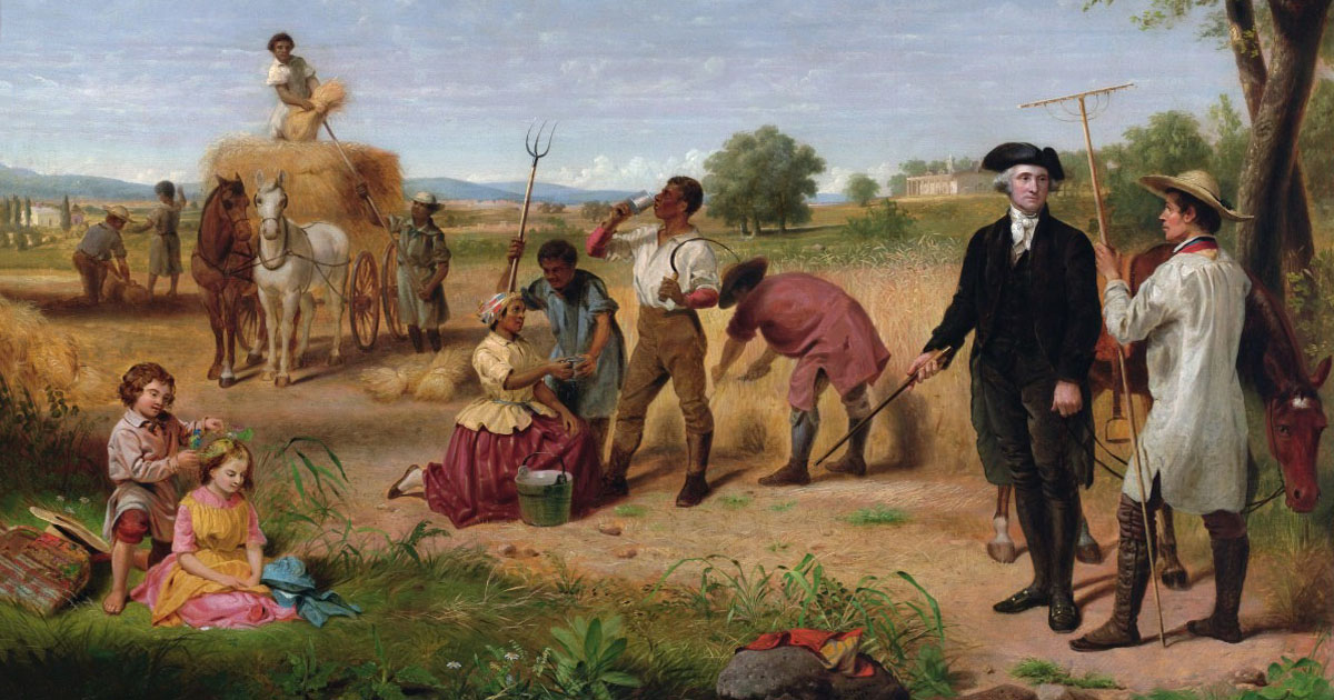 Washington His Troubles with Slavery