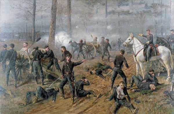 Battle of Shiloh. World History Group Archive.