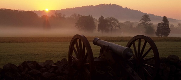 Sunrise at Gettysburg. Chris Heisey, Mechanicsburg, PA.