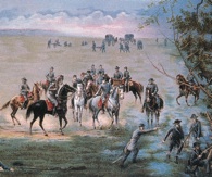Second Battle of Bull Run, 1862. After a Southern victory here, Confederates seemed poised to strike at Washington. World History Group Archive.