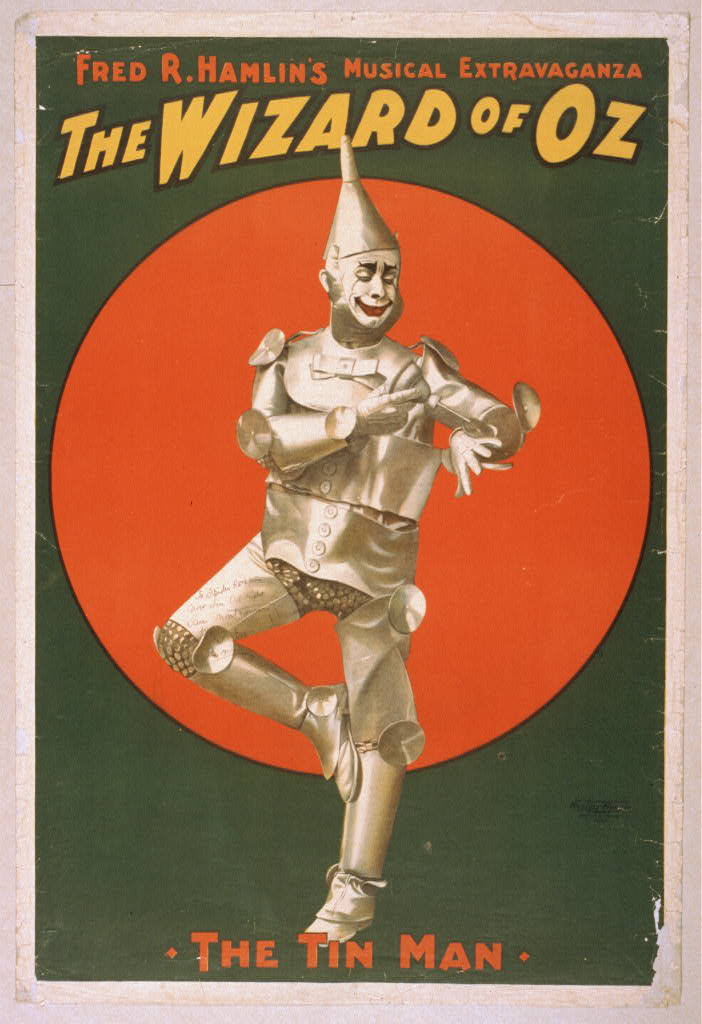 A 1903 poster for Fred R. Hamlin’s musical production of The Wizard of Oz. (Library of Congress)