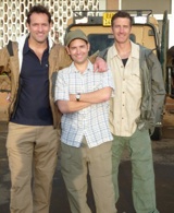 Roger Carstens (left), former Green Beret; Adam Ciralsky, journalist; Scott Tyler, former Navy SEAL.