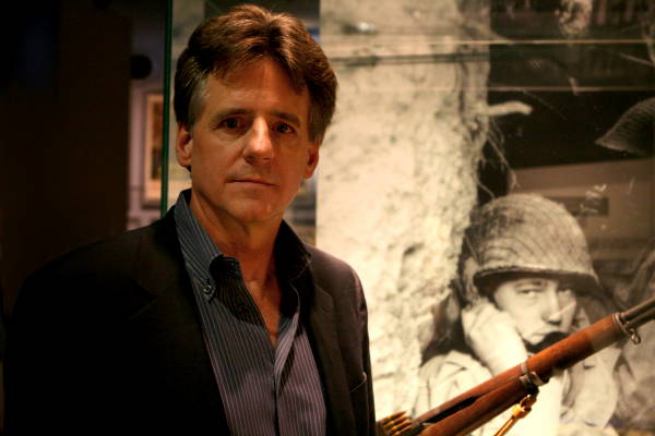 Jeff Shaara's next novel, out this fall, is the European finale of his World War II series. (Photo by Guy Aceto)