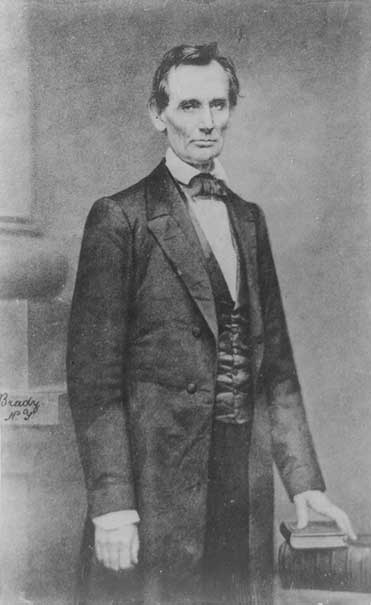 Lincoln before his Cooper Union Address, 1860. Library of Congress.