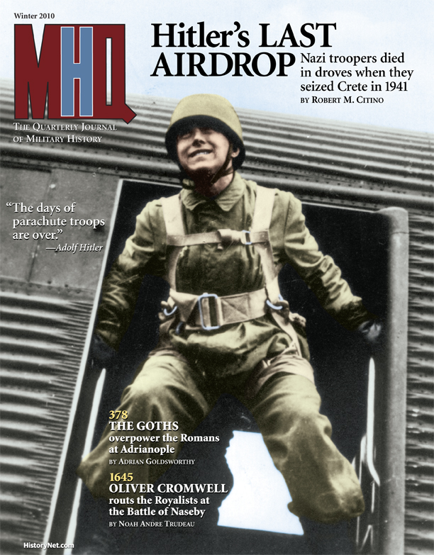 Some readers suggest that our Winter 2010 cover subject, a German paratrooper, was the famous boxer Max Schmeling.