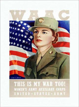 The Women’s Army Auxiliary Corps, or WAAC, was established in May 1942 with the assistance of Gen. George C. Marshall (and Pearl Harbor). (U.S. Army)