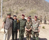 Joseph Aboldeely next to former ARVN Ranger Lam Bui during 2009 Base Camp. Click for larger image. Courtesy Base Camp Website.