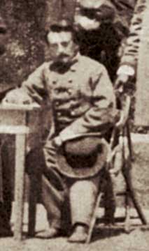 Commandant Howard Henderson during the Civil War.