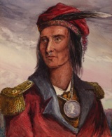 Shawnee leader Tecumseh. Courtesy of Benson John Lossing, ca. 1868; J. Ross Collection of the Toronto Reference Library.