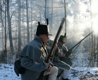 American regular soldiers, in a re-enactment from 'The War of 1812.' Courtesy of Stephen McCarthy; WNED-TV, Buffalo/Toronto and Florentine Films/Hott Productions Inc.