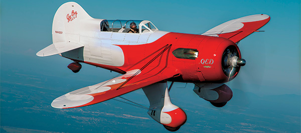 The Super Q.E.D. II's Wright R-1820 engine gives it more than twice the horsepower of the original Q.E.D. Lyle Jansma/Aerocapture Images