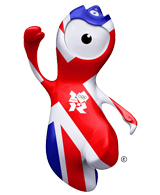 Wenlock, a baneful little creature and Olympic logo.