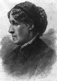 Lousia May Alcott, 1888. Library of Congress.