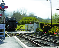 Take a ride on the  Kent and East Sussex Railway at Tenterden for a steam train  journey across the Kentish Weald straight out of the 1950s.