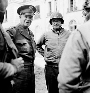 Dwight Eisenhower and Omar Bradley mishandled operations in late 1944, says one reader.  (Popperfoto/Getty Images)