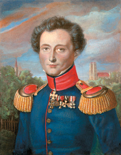 The theorist in his Prussian uniform. (AKG-Images)