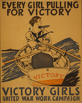In 1918 the United War Work Campaign combined the fundraising efforts of service organizations like the YWCA and YMCA. (Library of Congress)