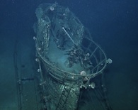 U-166 conning tower
